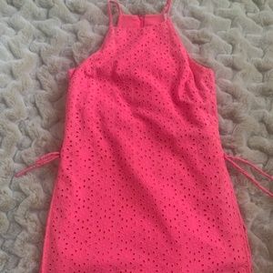 Lilly Pulitzer, Pink Eyelet, Short Jumper, size 0
